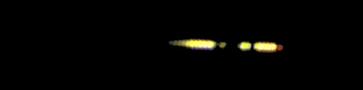 Processed fireball image