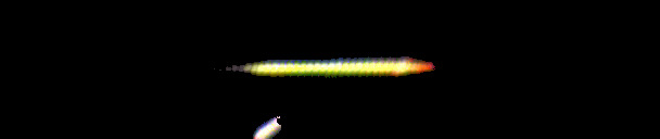 Processed fireball image