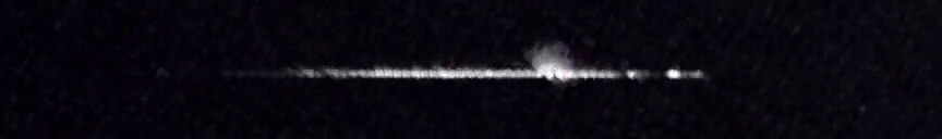 Unprocessed fireball image