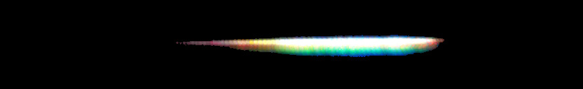 Processed fireball image