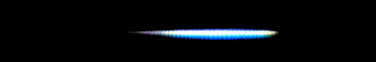 Processed fireball image