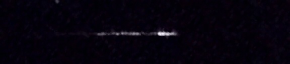 Unprocessed fireball image