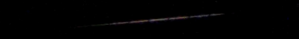 Unprocessed fireball image