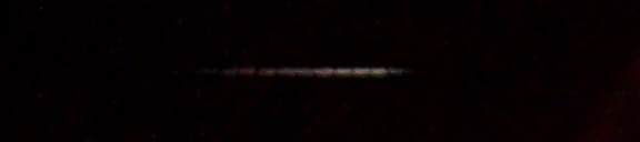 Unprocessed fireball image