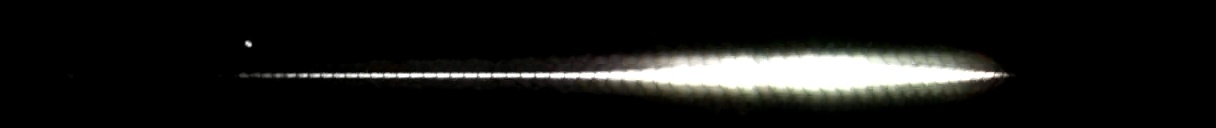 Unprocessed fireball image