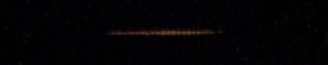 Unprocessed fireball image