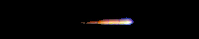 Processed fireball image