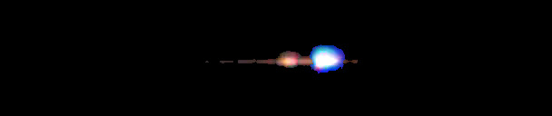 Processed fireball image