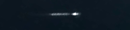 Unprocessed fireball image