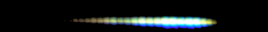 Processed fireball image