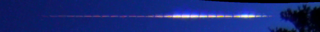 Unprocessed fireball image