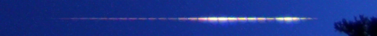 Unprocessed fireball image