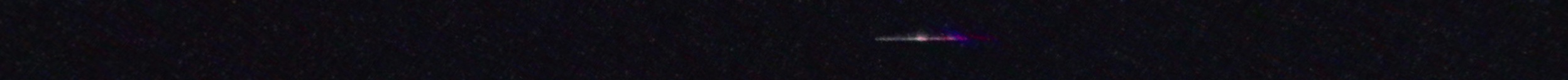 Unprocessed fireball image