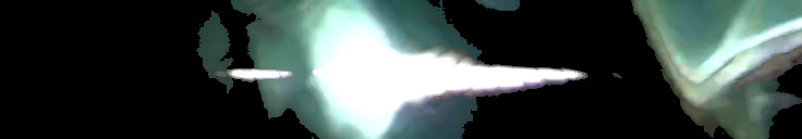 Processed fireball image