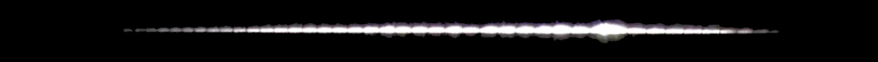 Processed fireball image