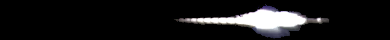 Processed fireball image