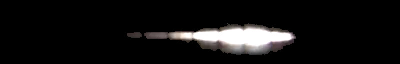 Processed fireball image