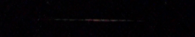 Unprocessed fireball image