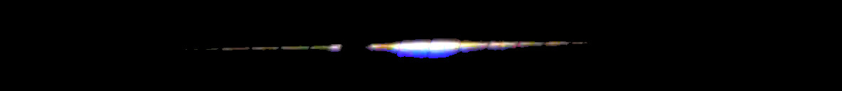 Processed fireball image