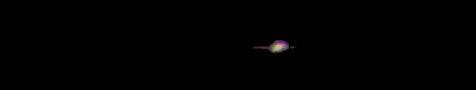 Processed fireball image