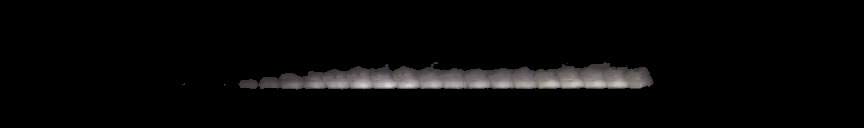 Processed fireball image