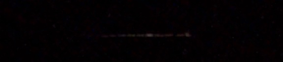 Unprocessed fireball image