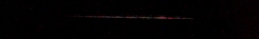 Unprocessed fireball image