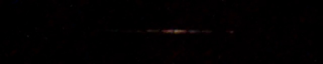 Unprocessed fireball image