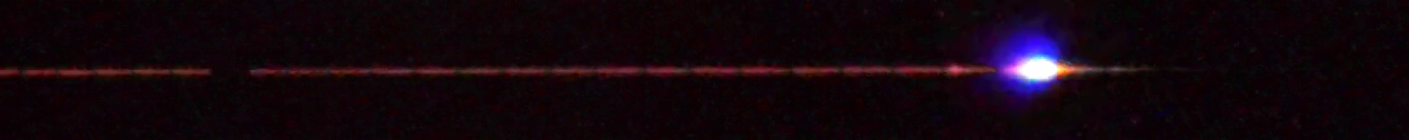 Unprocessed fireball image