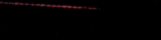 Unprocessed fireball image