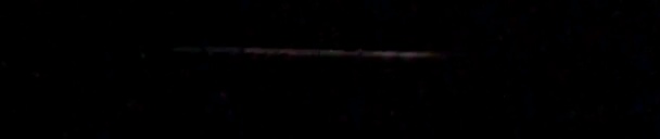 Unprocessed fireball image