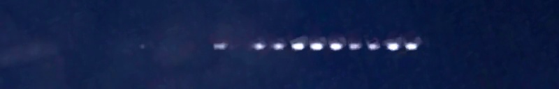 Unprocessed fireball image