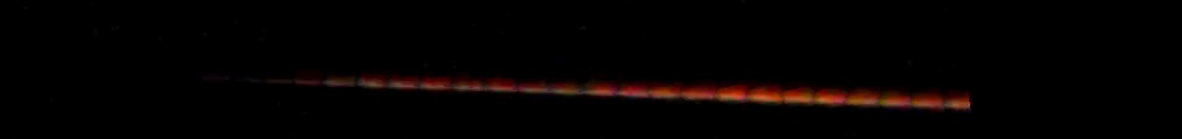 Unprocessed fireball image