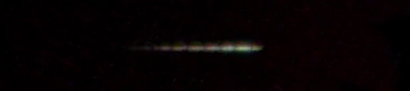 Unprocessed fireball image