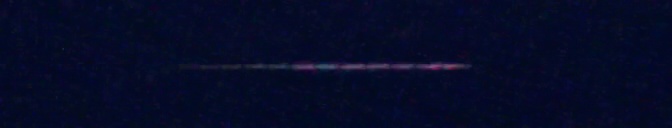 Unprocessed fireball image