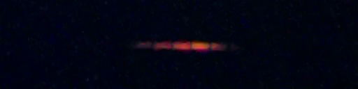 Unprocessed fireball image