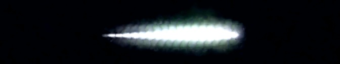 Unprocessed fireball image