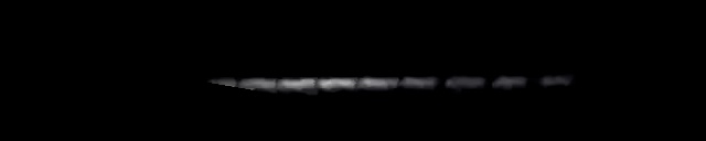 Unprocessed fireball image