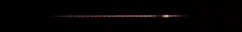 Unprocessed fireball image