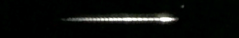 Unprocessed fireball image