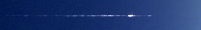 Unprocessed fireball image