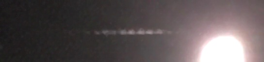 Unprocessed fireball image