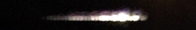 Unprocessed fireball image