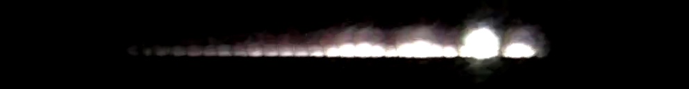 Unprocessed fireball image