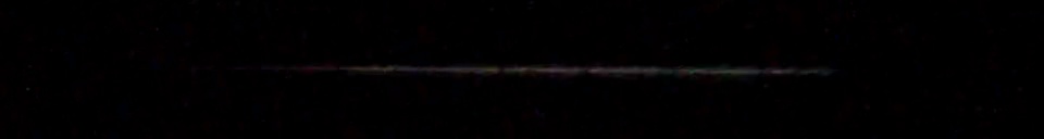 Unprocessed fireball image