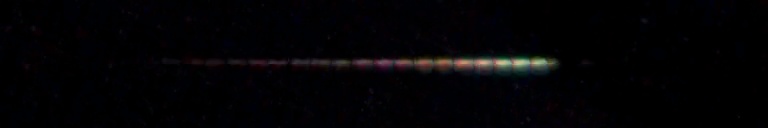 Unprocessed fireball image