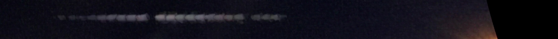 Unprocessed fireball image