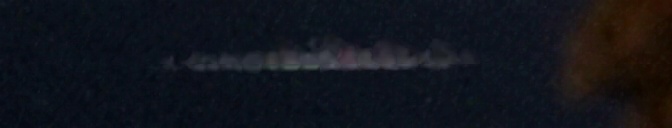 Unprocessed fireball image