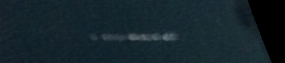 Unprocessed fireball image