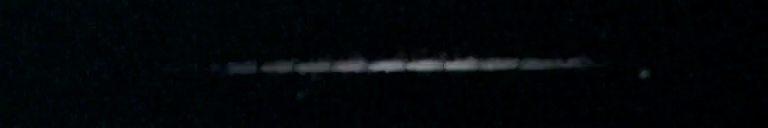 Unprocessed fireball image